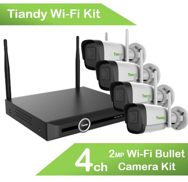 Tiandy 2MP IR Bullet Wi-Fi Camera Kit