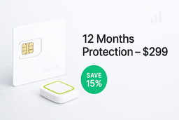 AJAX 4G SIM Service